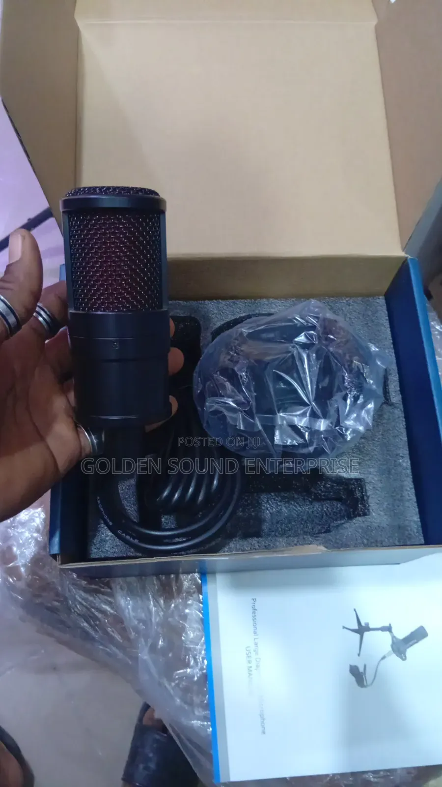 Studio Microphone Model