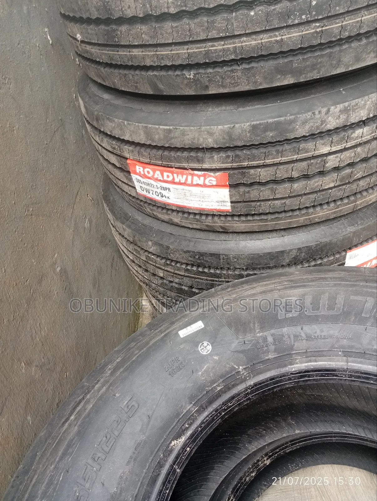 385/65r22.5 Roadwing Tyre