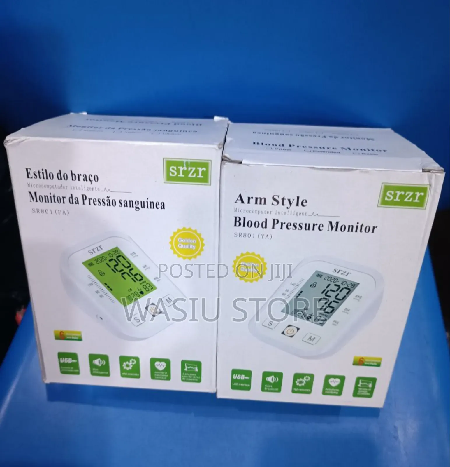 Arm Style Microcomputer Intelligent Blood Pressure Monitor