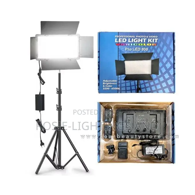 Pro Led 800 Influencers Light With Tripod Stand