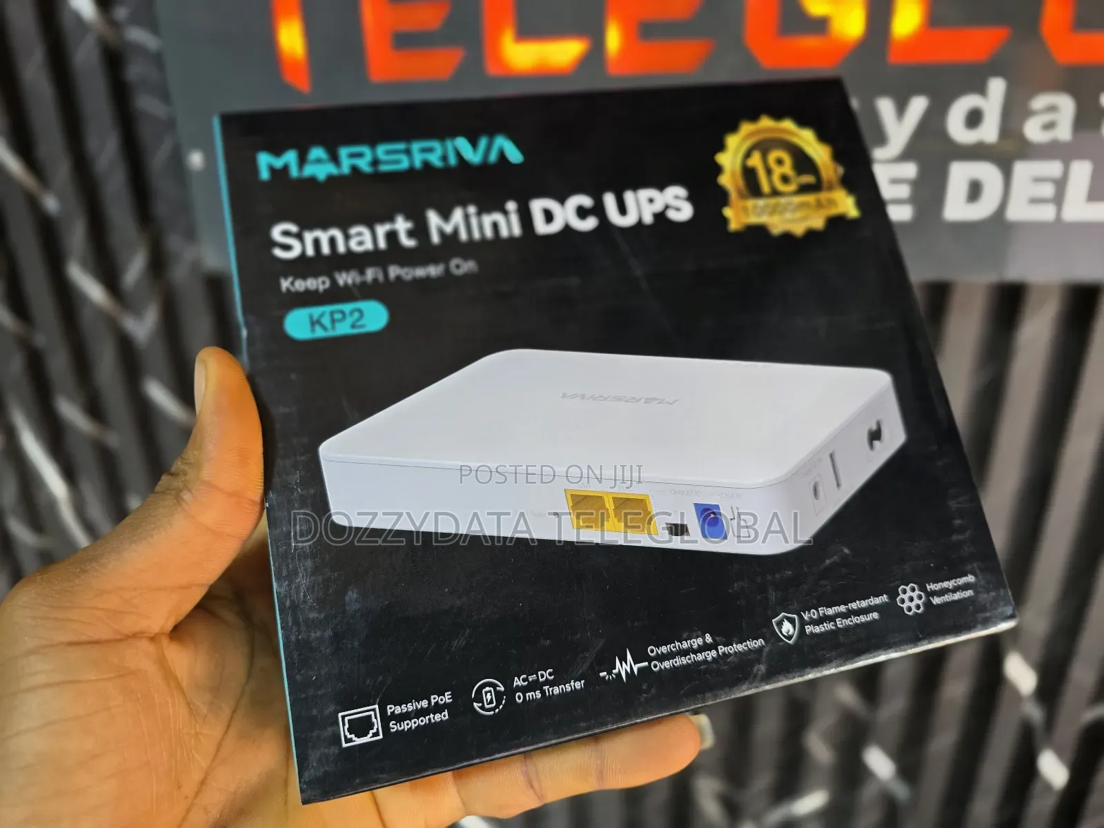 Marsriva Smart Mini Dc Ups - 10000mah