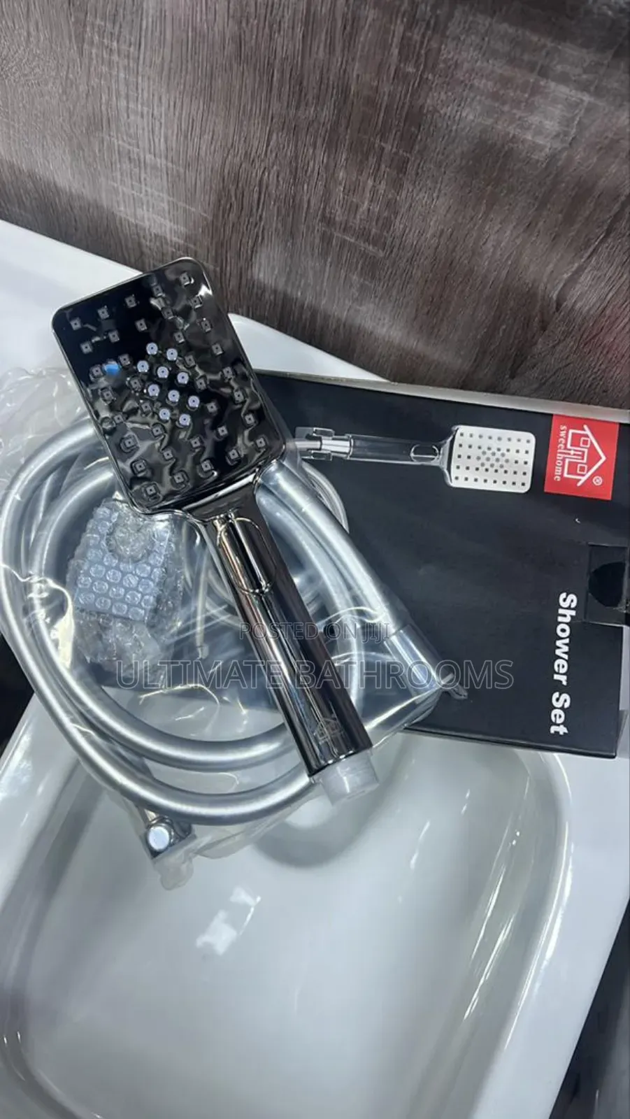 Sweethome PVC Shower Cable and Handle