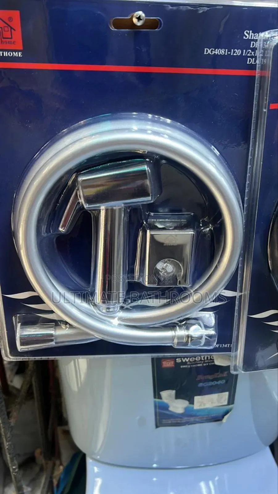 Stainless Steel Sweethome Bum Bum Washer With Rubber Cable