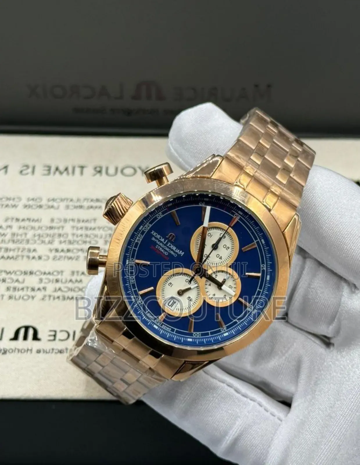 Original Maurice Lacroix Gold Stainless Steel Watch in Store