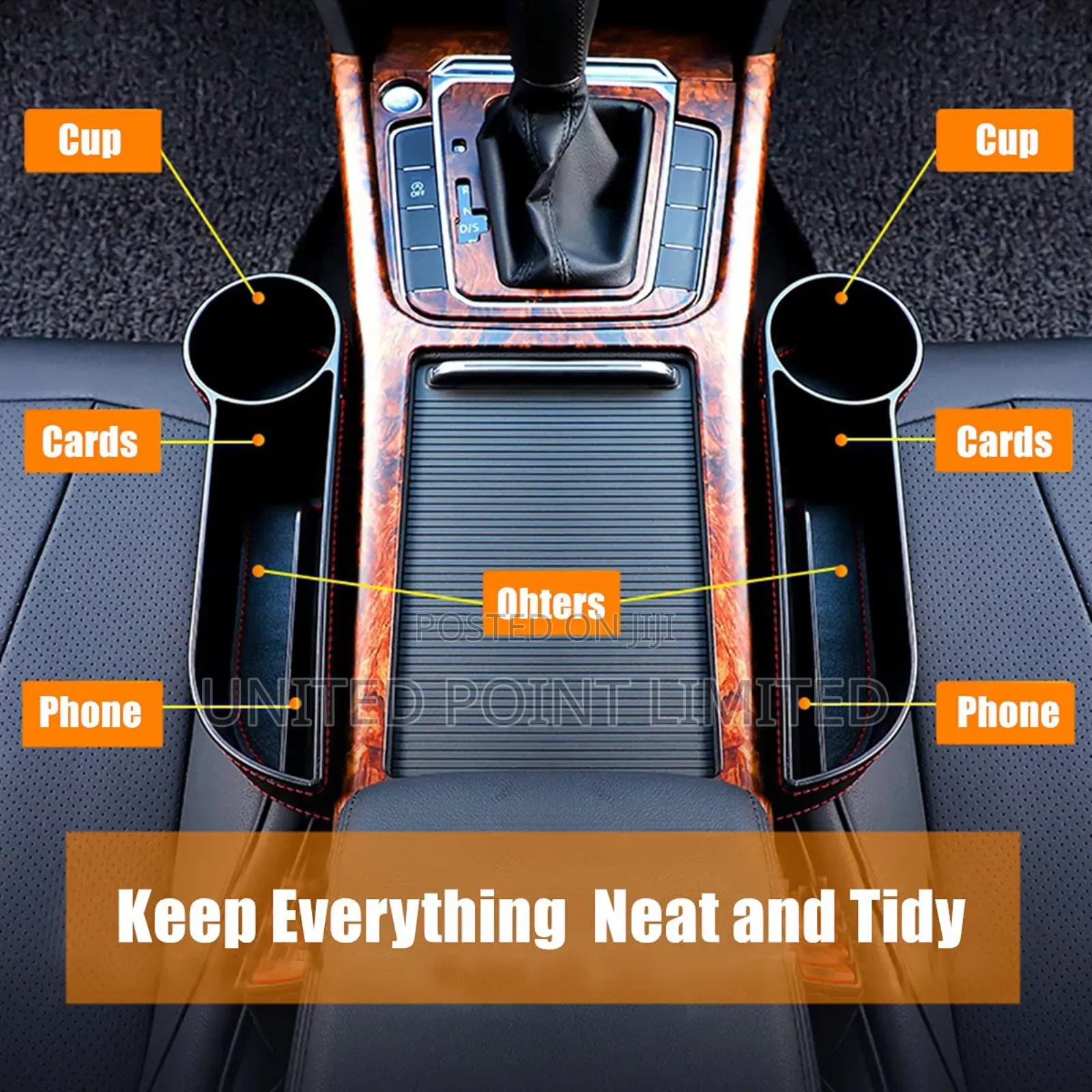 Car Seat Gap Filler Organizer