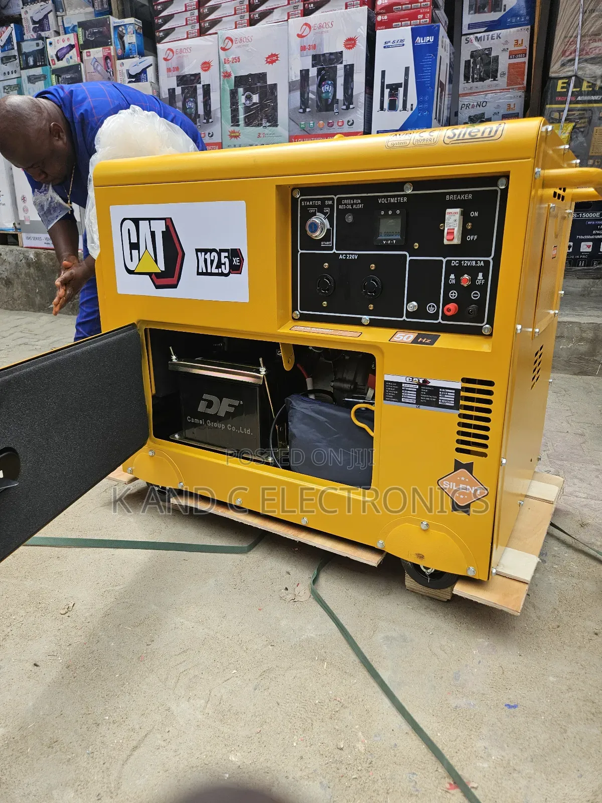 Cat 10kva Diesel Soundproof Generator