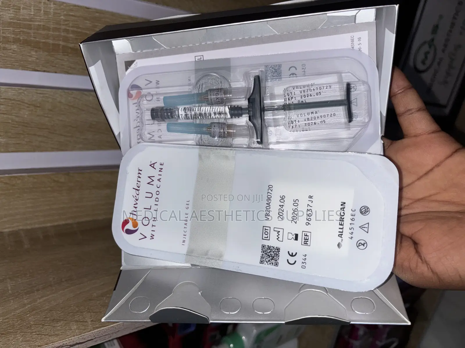 Derma Filler 2ml (1mlx2syringes) Face Filler Juvederm Voluma