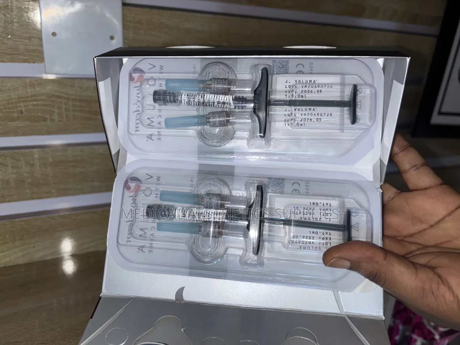 Derma Filler 2ml (1mlx2syringes) Face Filler Juvederm Voluma