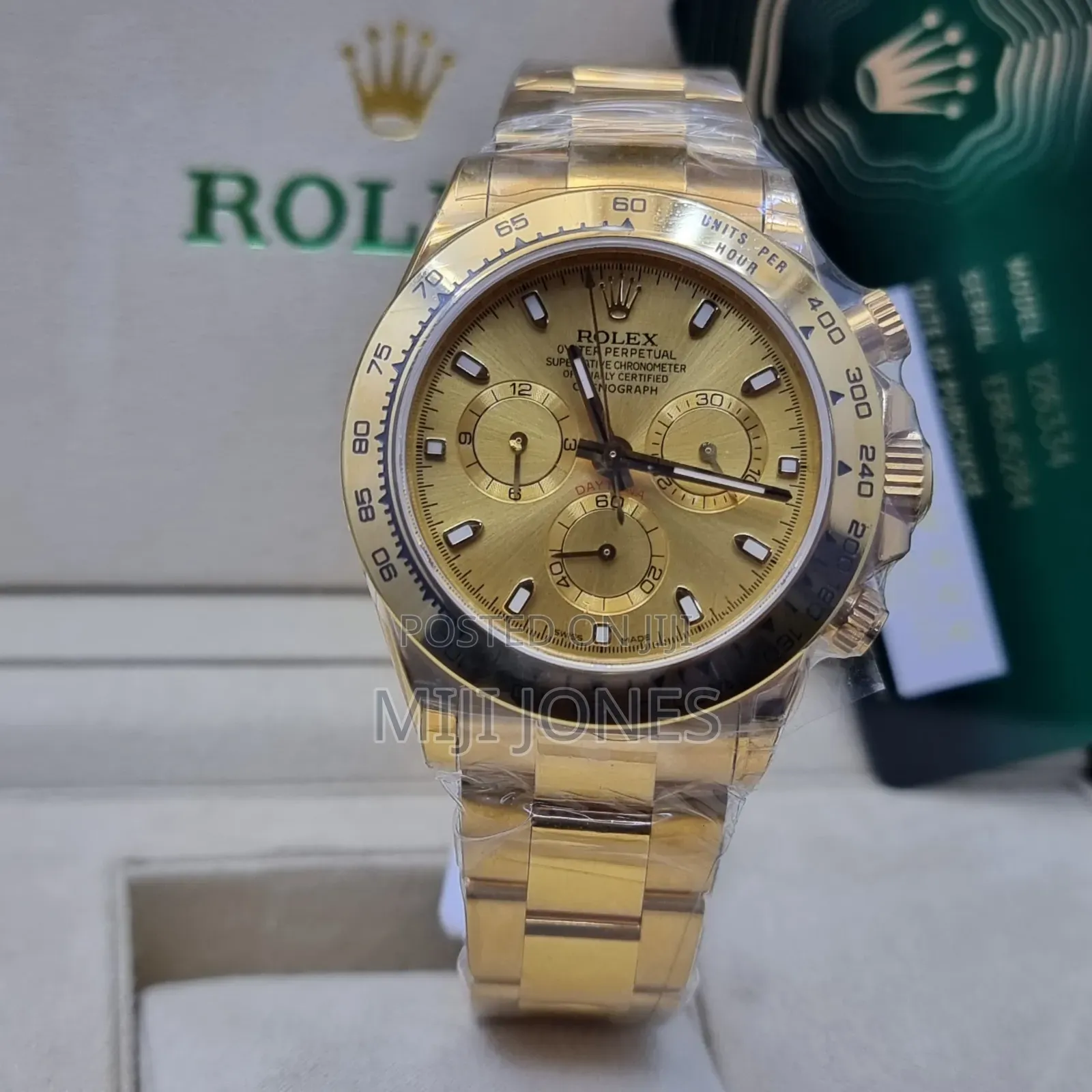 "Inspired by Rolex: Daytona Cosmograph Watch"