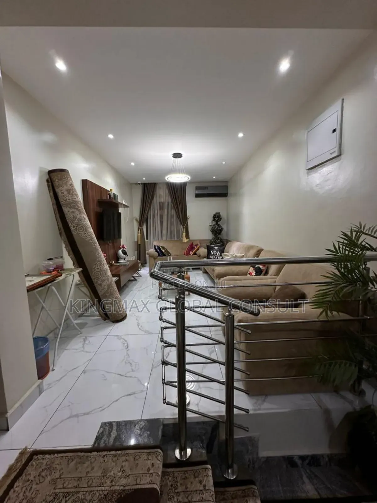 Furnished 4bdrm Townhouse/Terrace in Wuye Abuja for sale