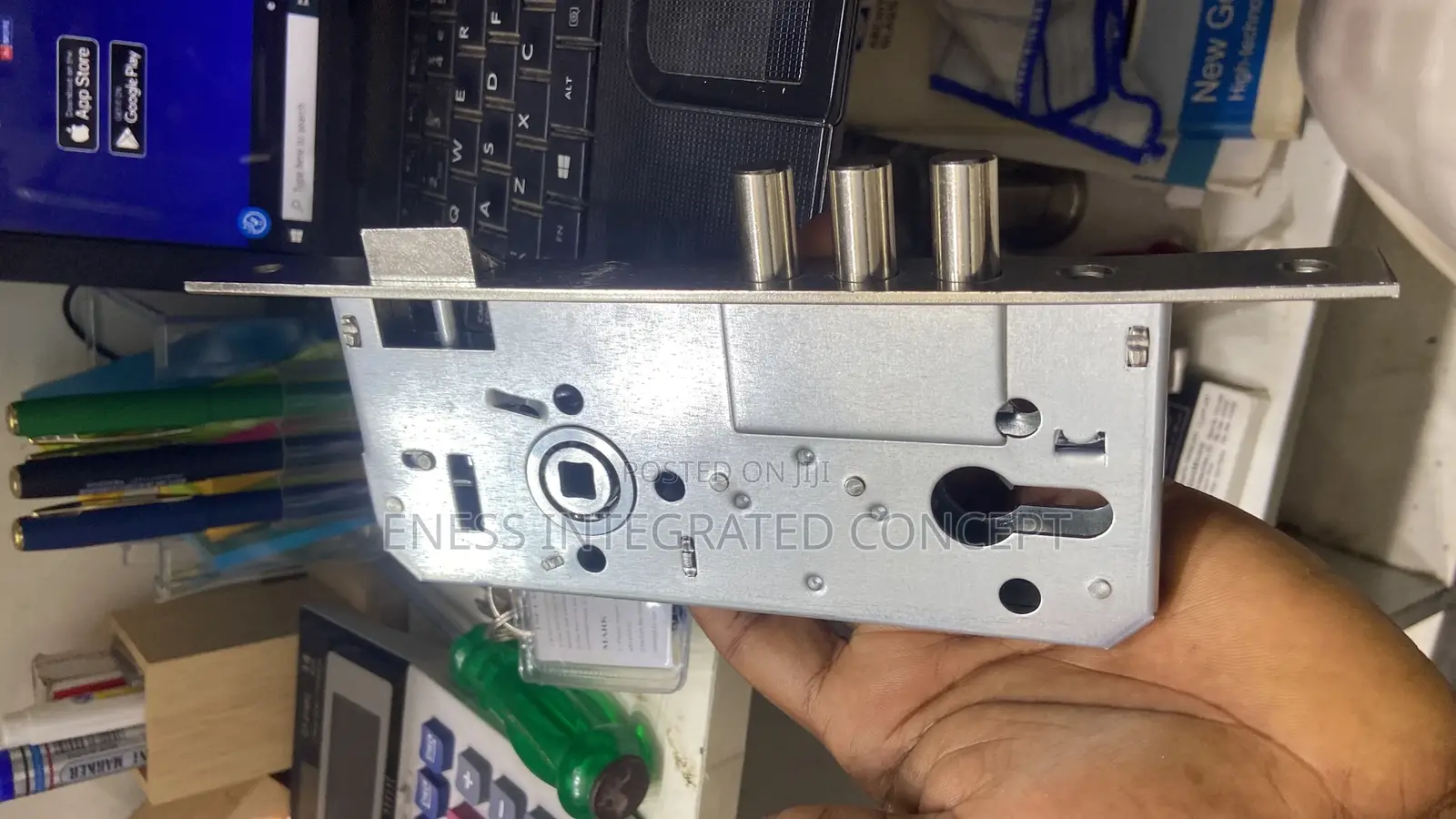 High Quality Daf Kilit Steel Door Engine With Cylinder Lock