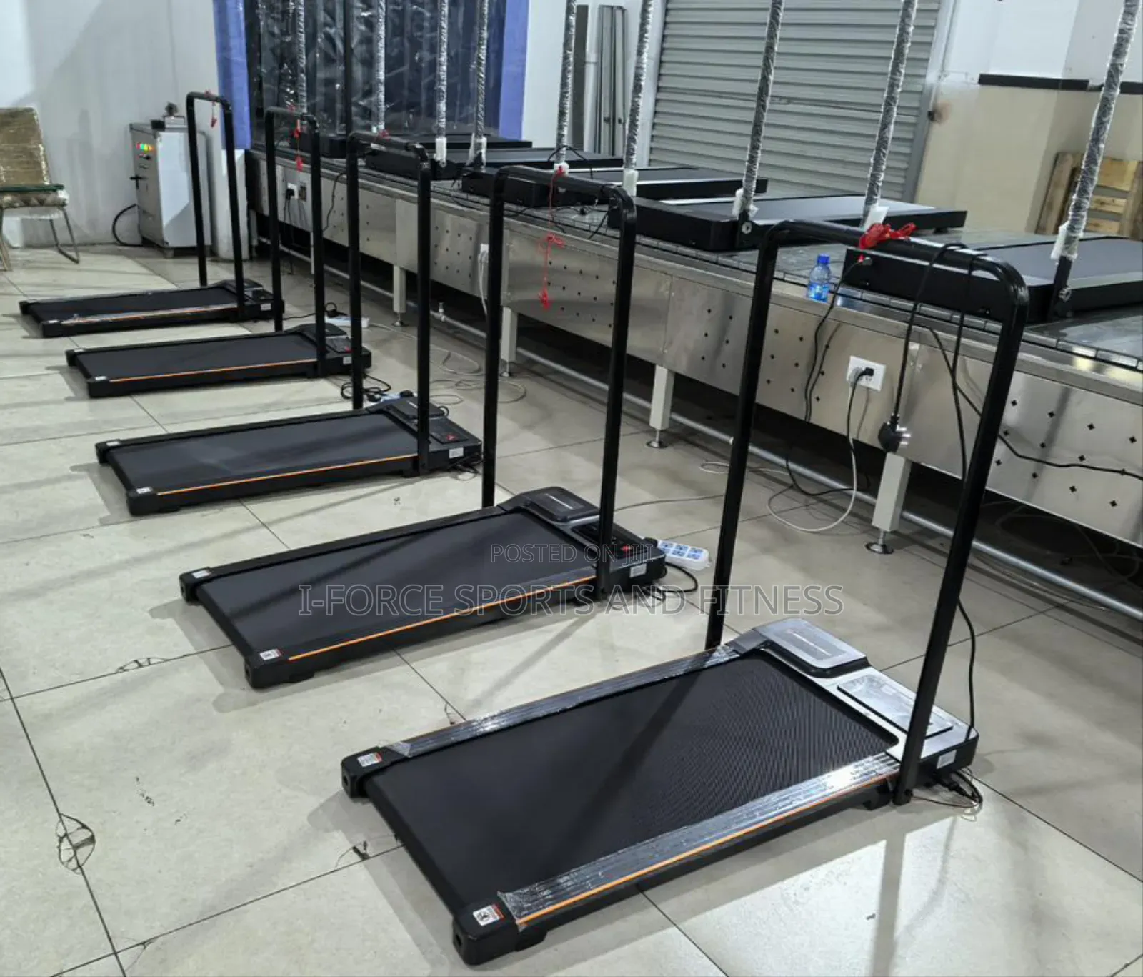 American Fitness Flat Form Electric Treadmill