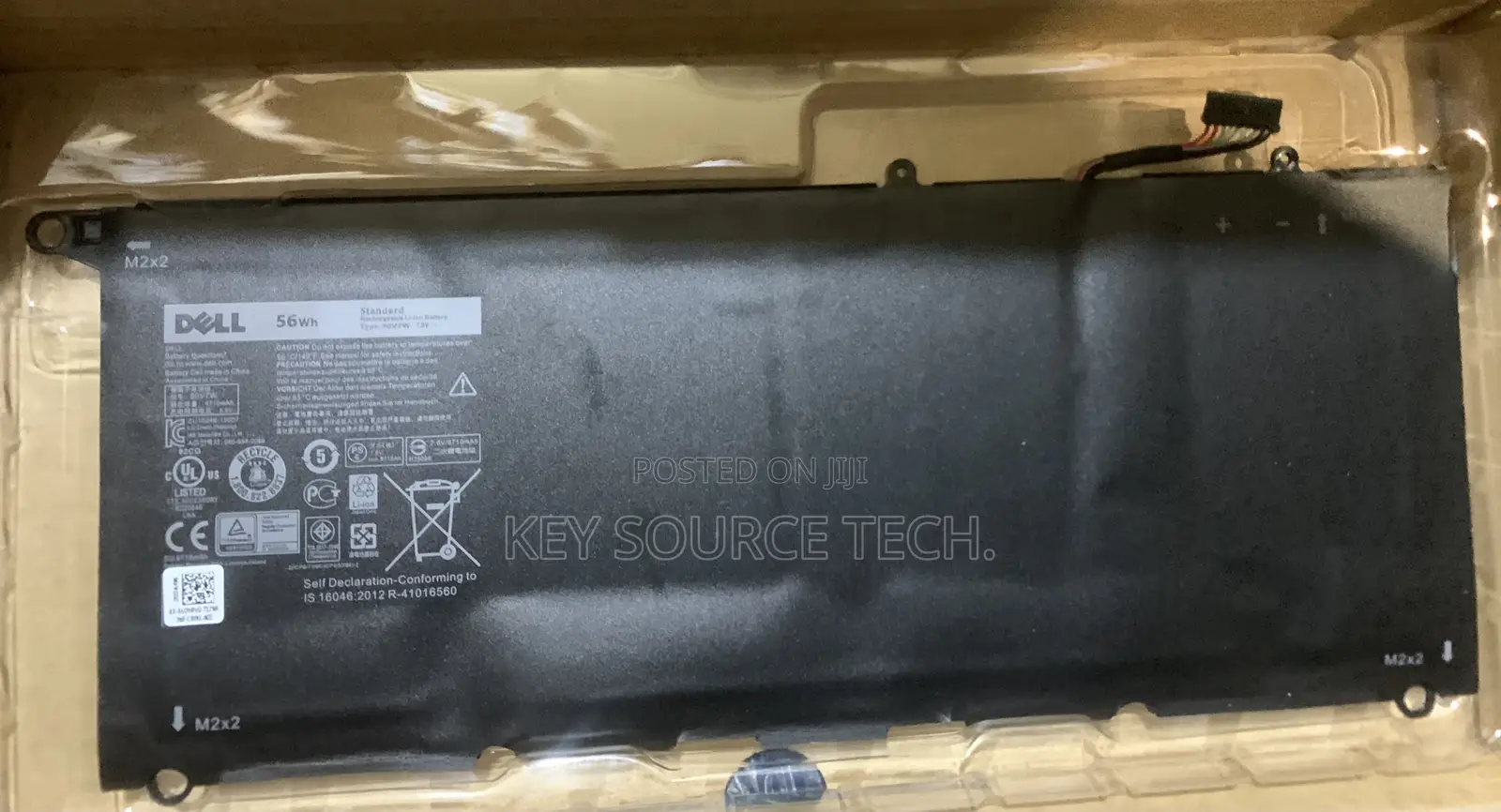 90v7w Battery for Dell XPS 13 13d 9343 XPS 13 9350 8350 56w
