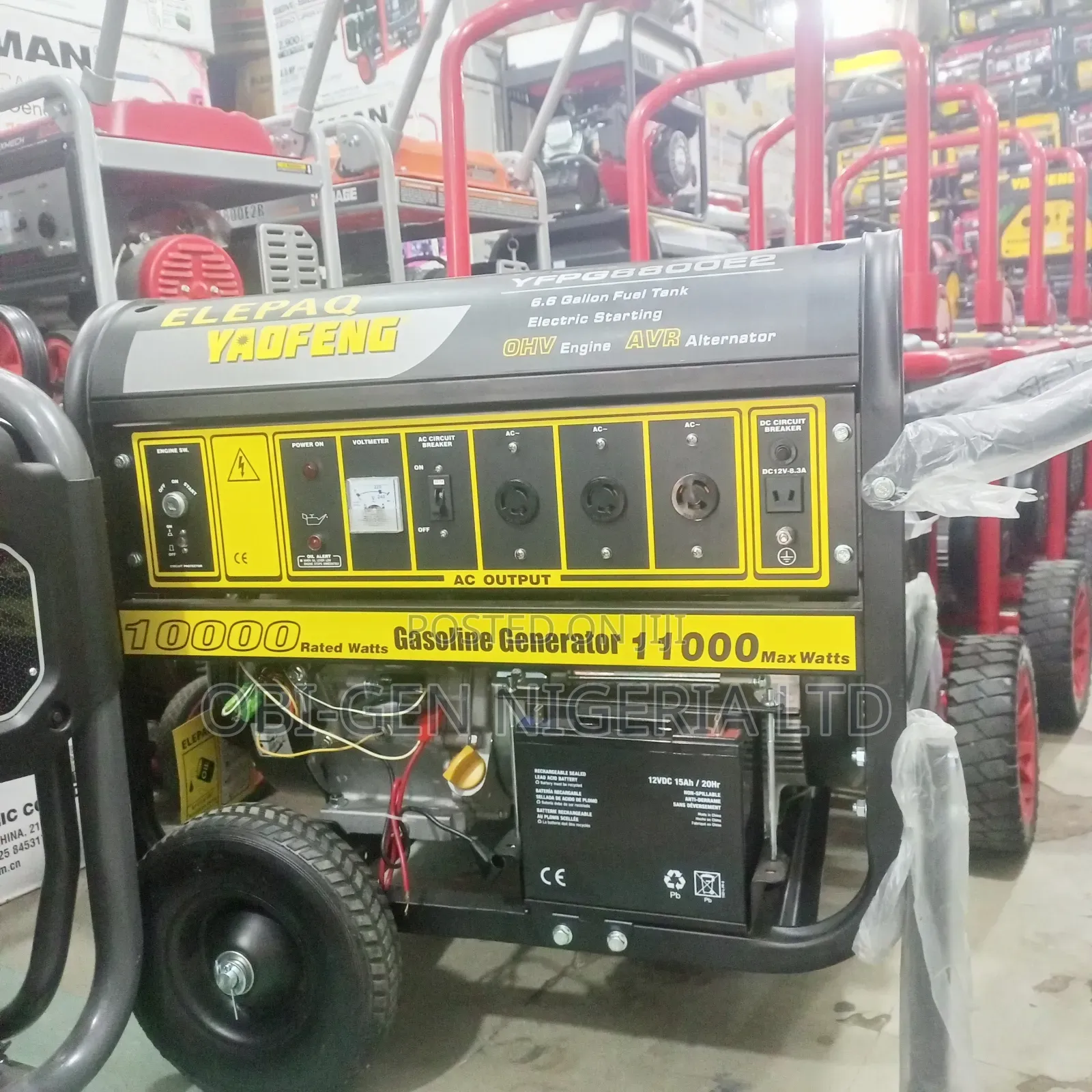 Elepaq Yaofeng Yfpg8800e2 Generator Set
