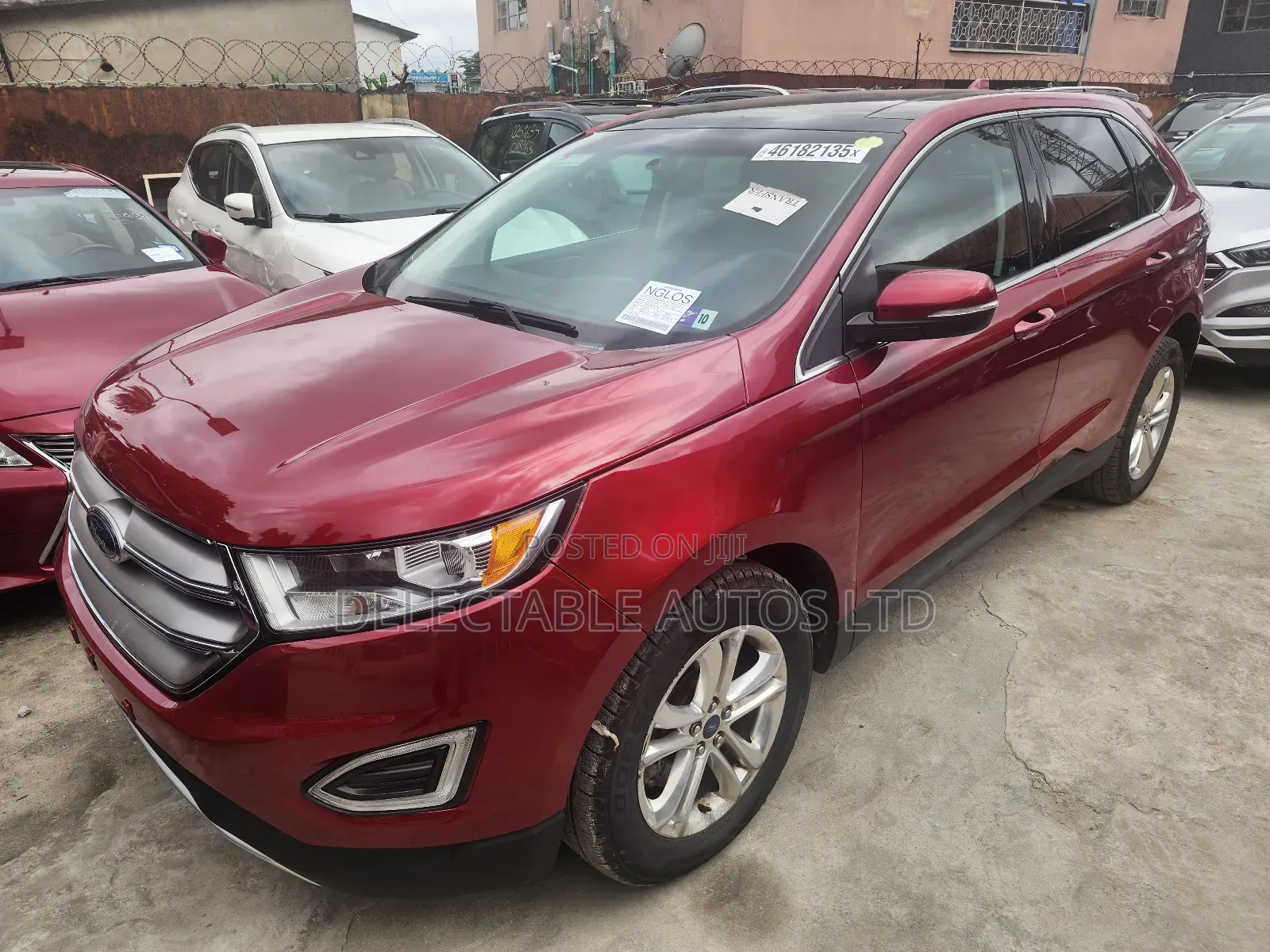 Ford Edge SEL 4dr SUV (2.0L 4cyl Turbo 6A) 2015 Red