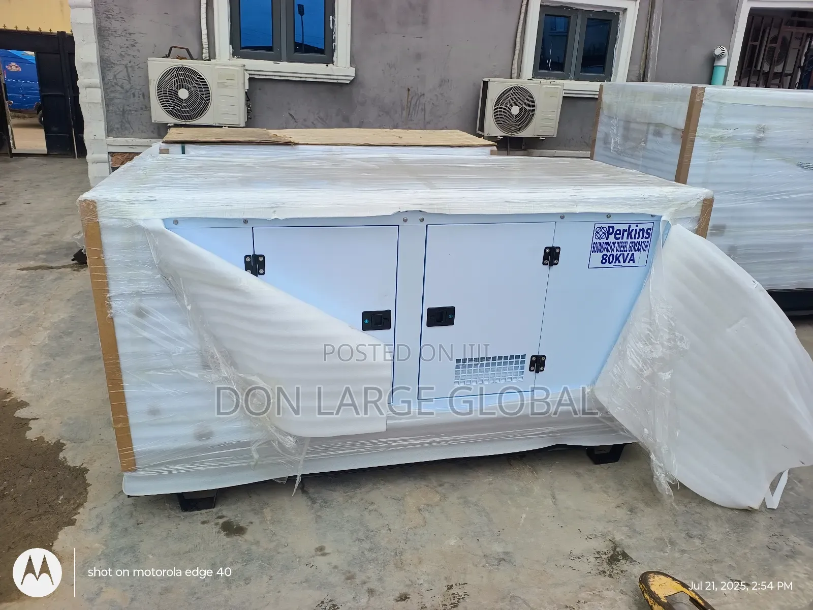 80kva Perkins Diseale Soundproof Generator