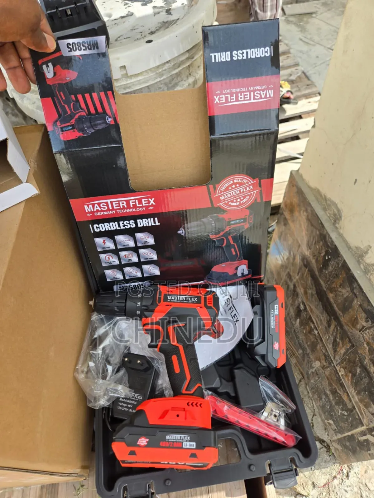 Cordless Drill (24v Master Flex)