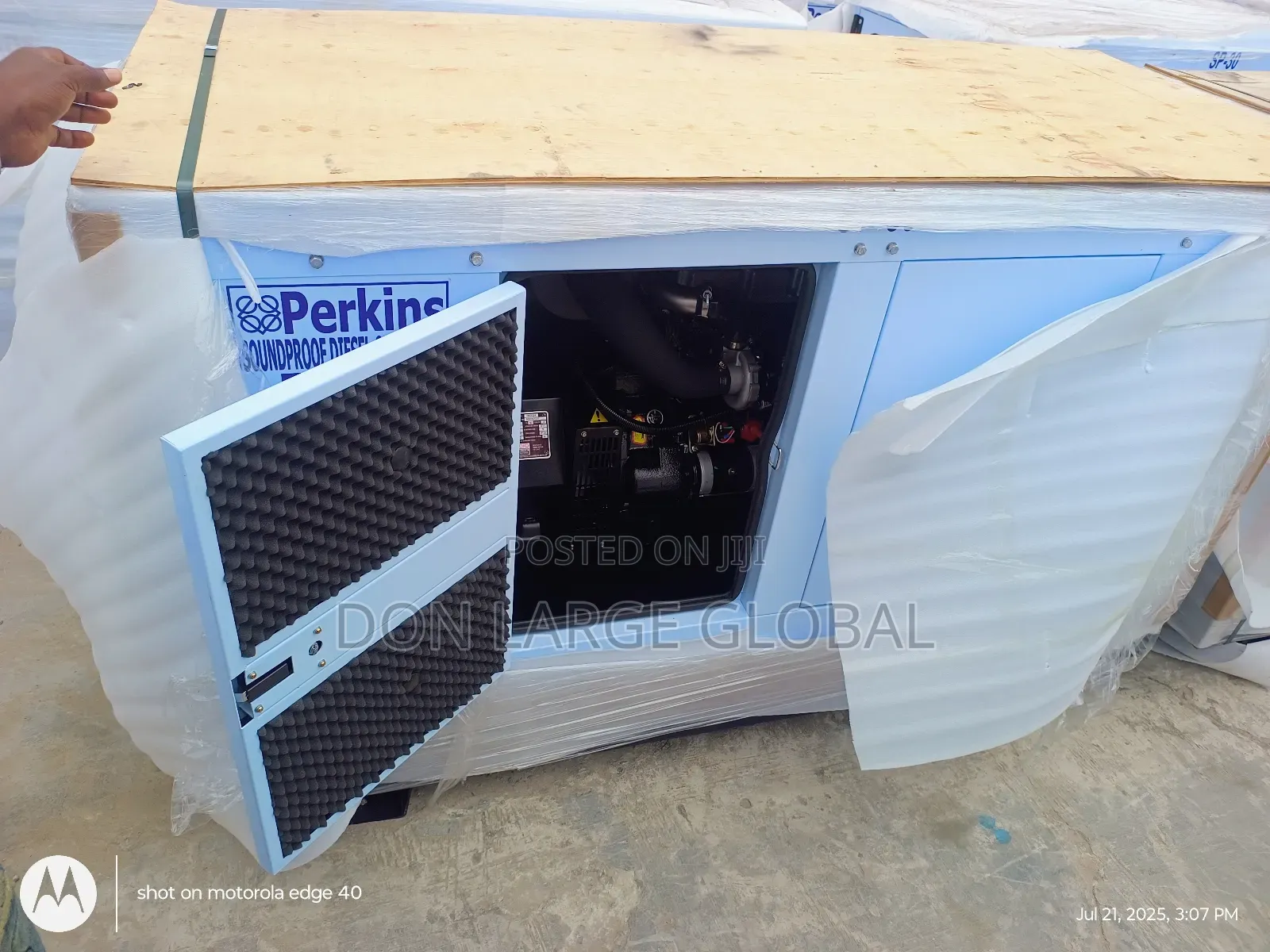 50kva Perkins Soundproof Diesel Generator