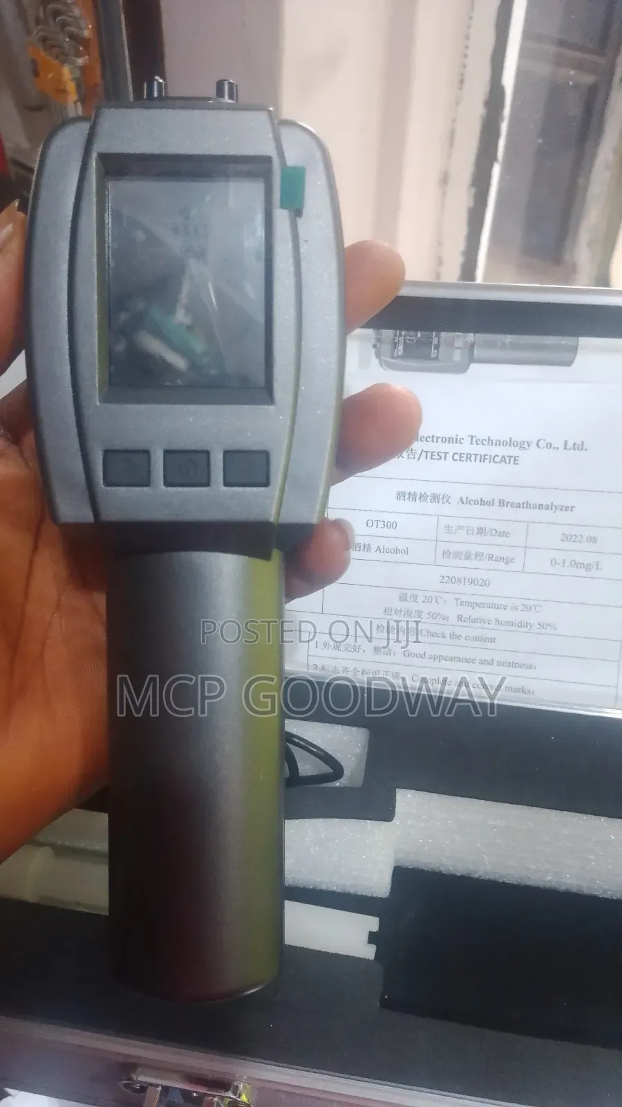 Digital Alcohol Tester