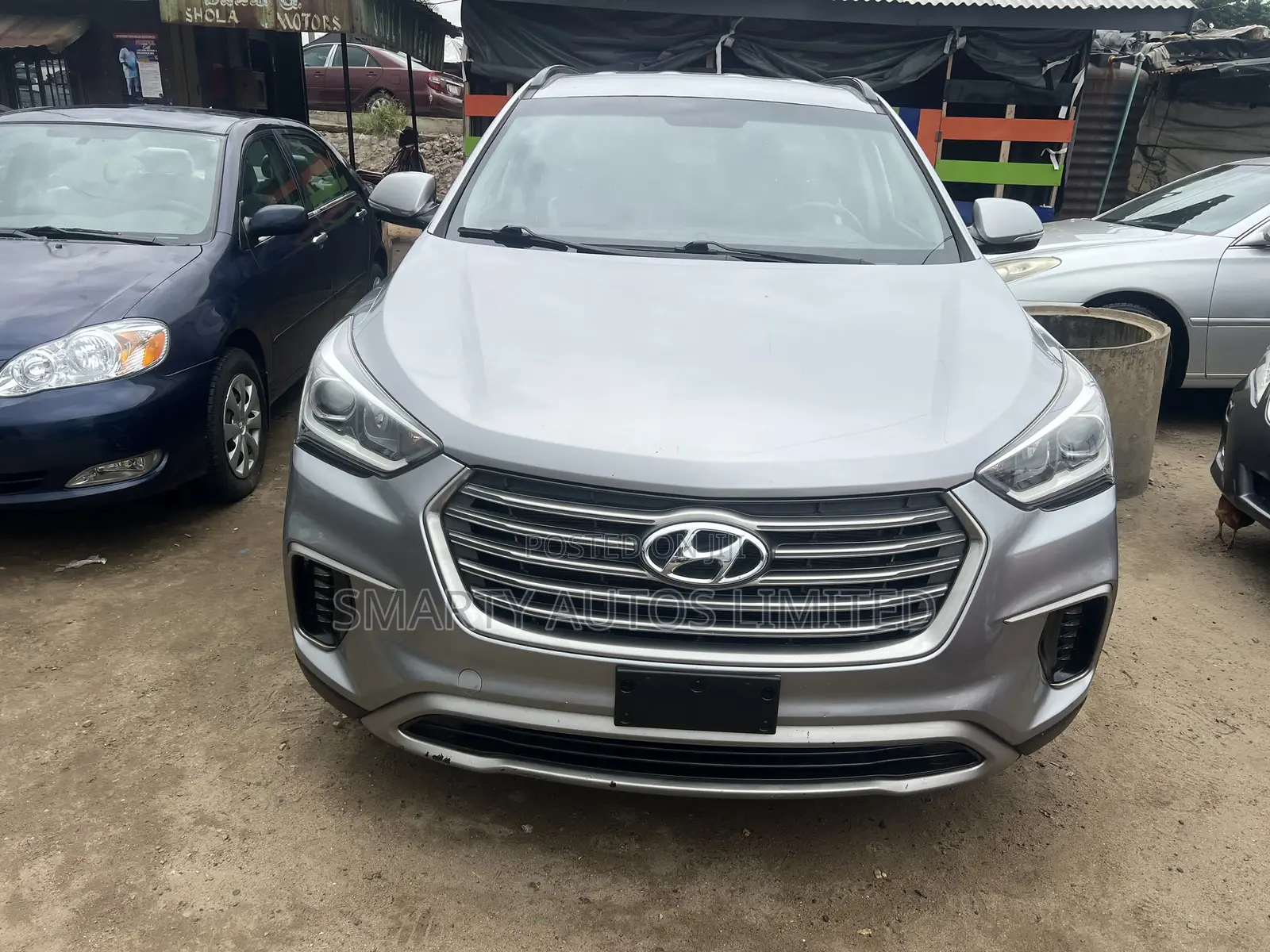 Hyundai Santa Fe Limited Ultimate AWD 2017 Gray