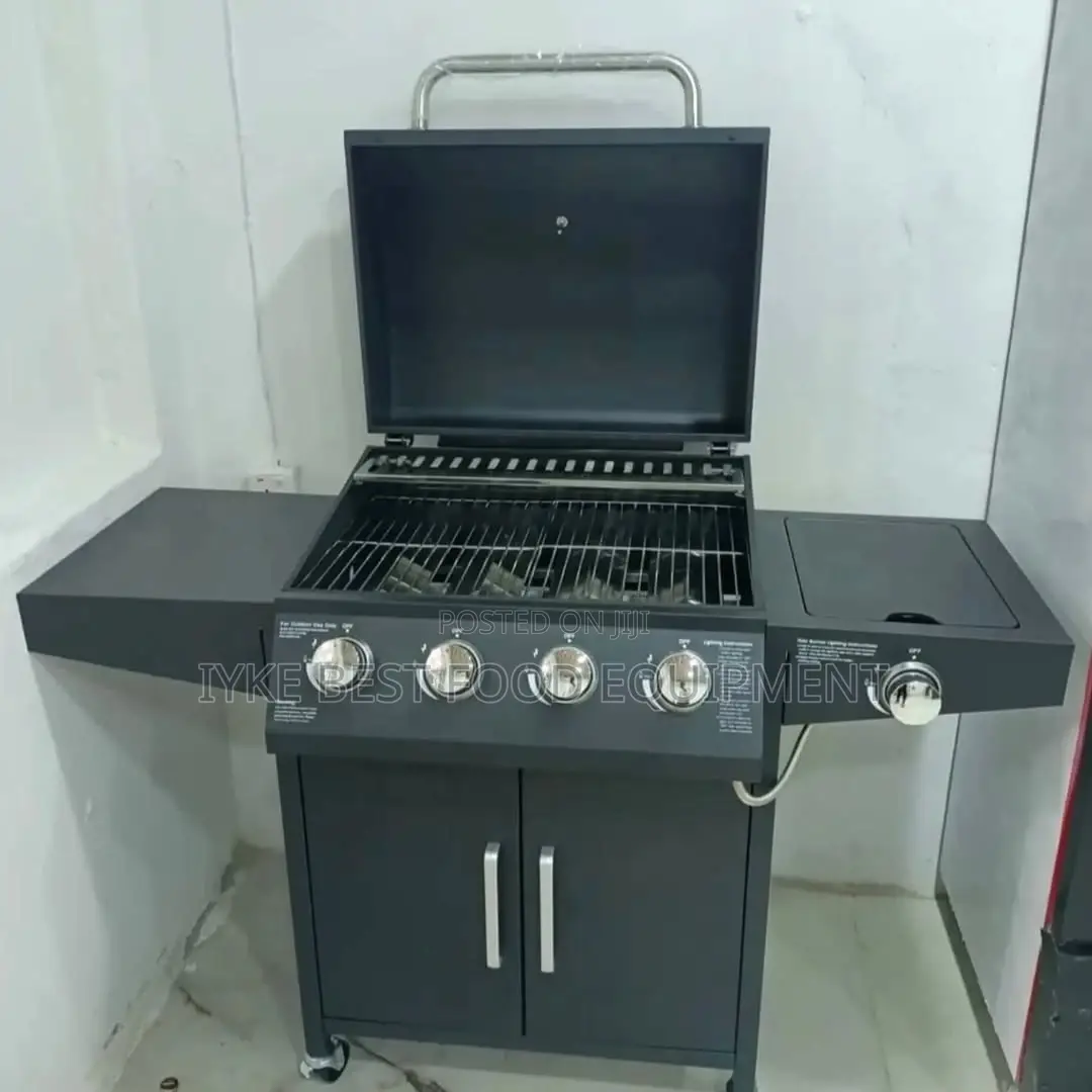 4 Burner Berbcue Machine