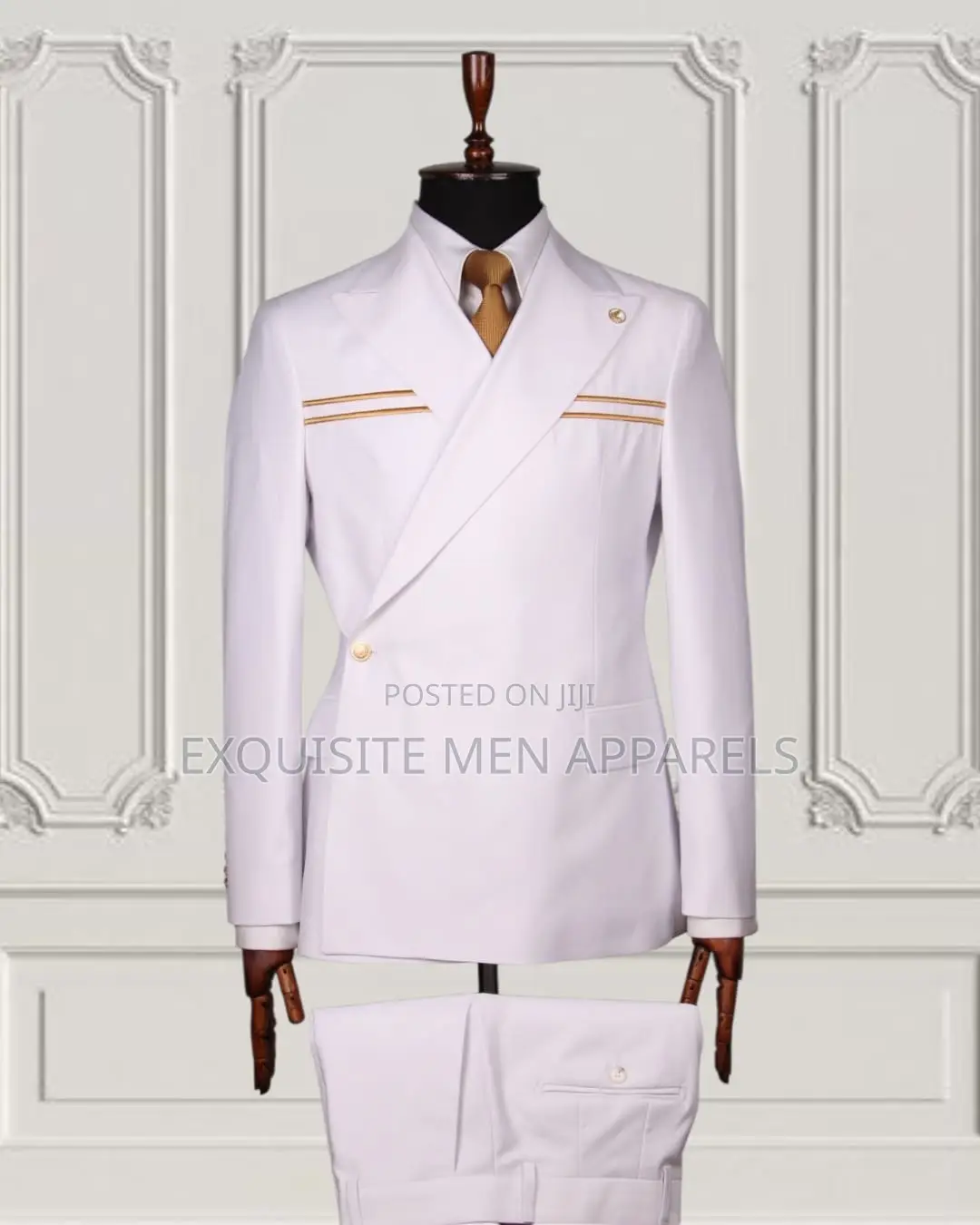 Latest Quality Italian Side Button Bespoke Men’S Suit