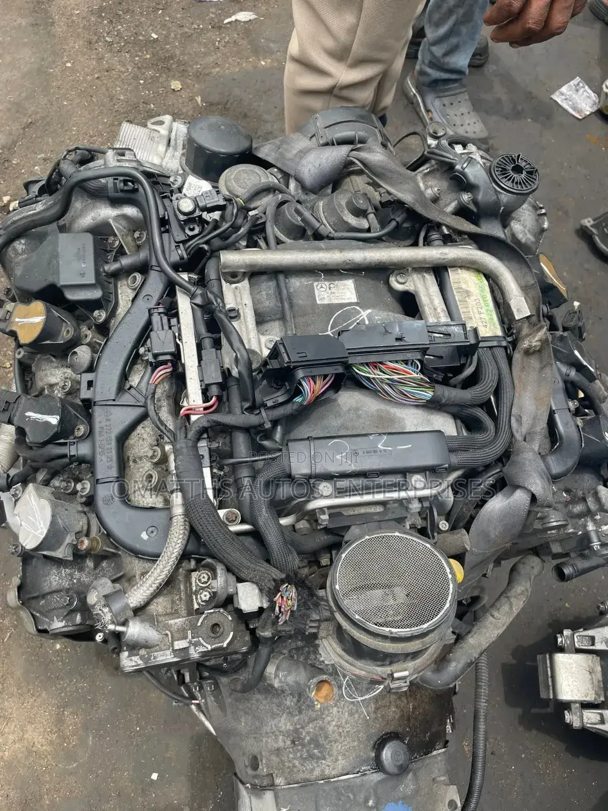 Complete Engine for Mercedes Benz 203