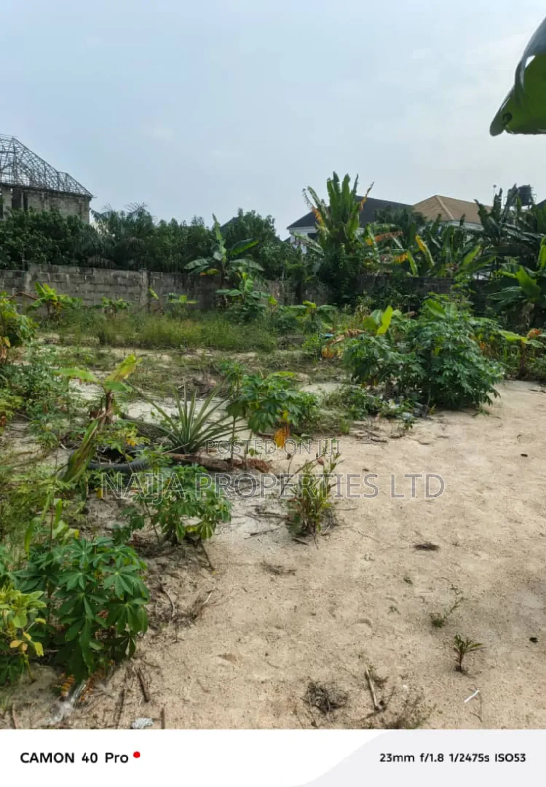 Half Plot on Tiled Road in Goodnew Estate,Sangotedo for Sale
