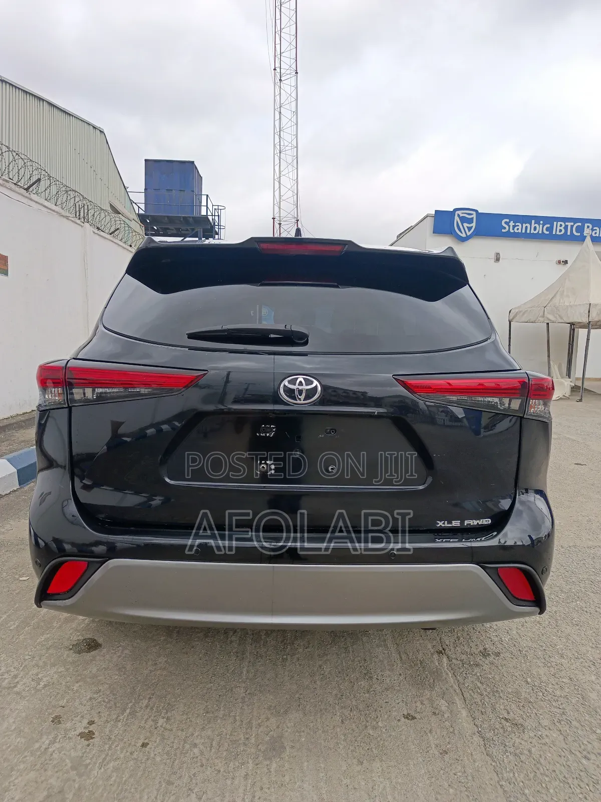 Toyota Highlander XLE 2021 Black