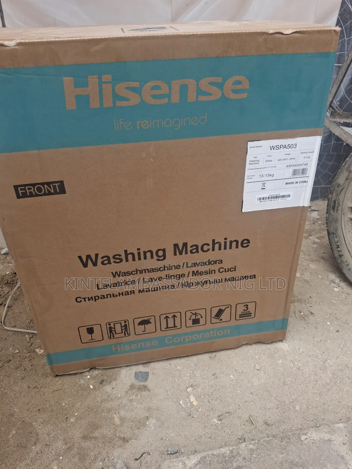 5kg Hisense Twin Tub Washing Machine (-503)