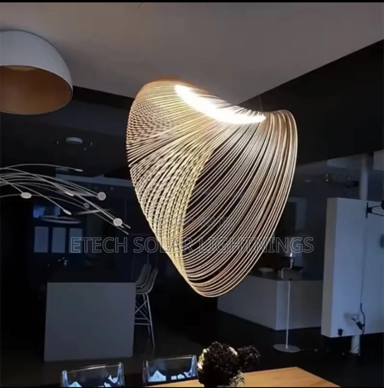Japanese Postmodern Nordic Bird Nest Chandelier Light