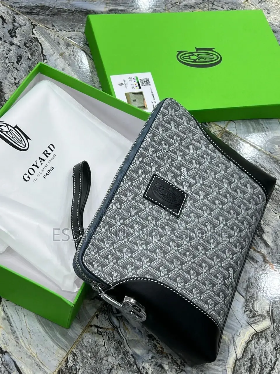 High Goyard Men Quality Clutch Bag