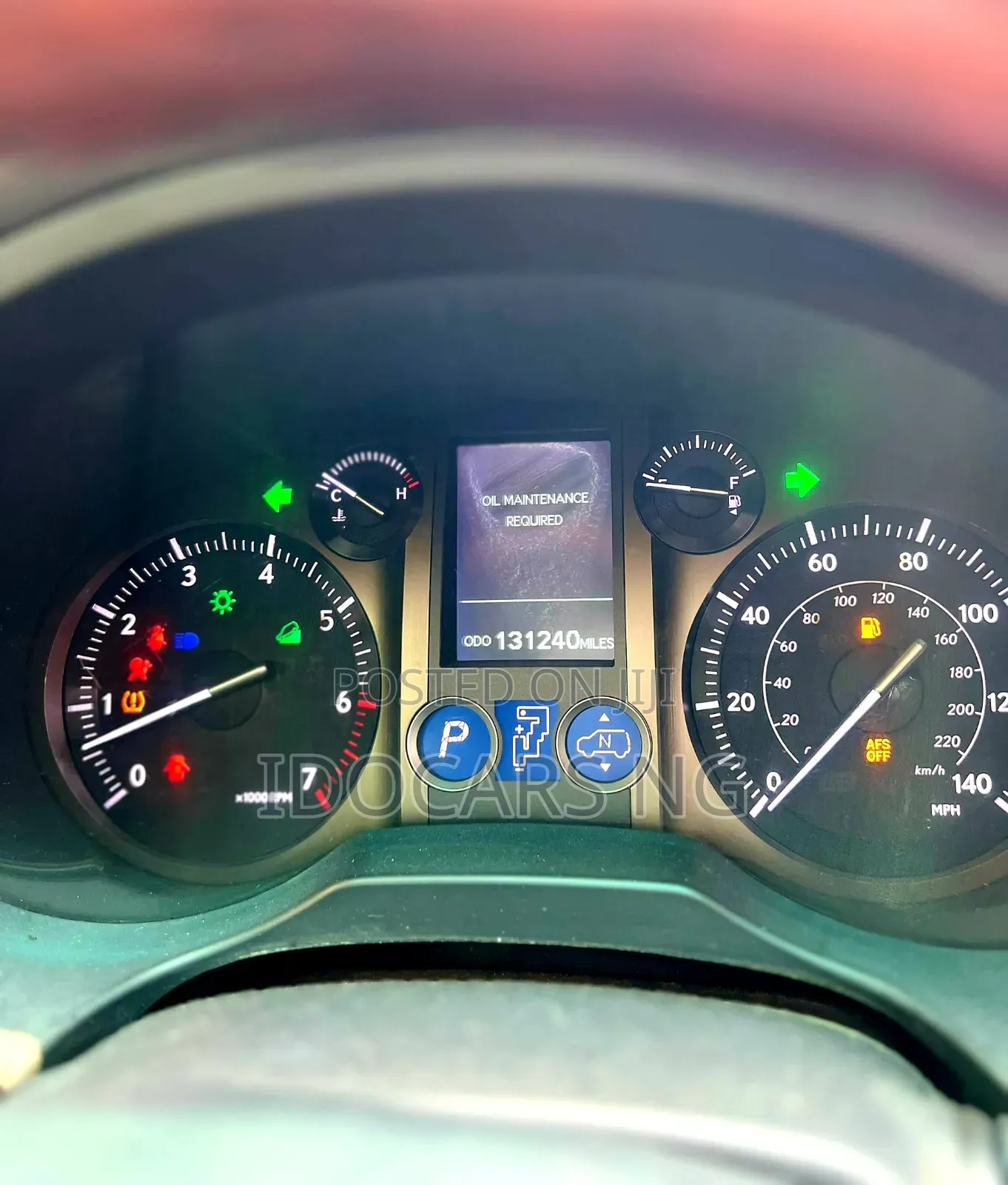 Lexus GX 460 Premium 2011 Blue