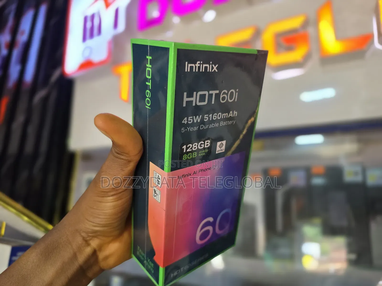 New Infinix Hot 60i 128 GB