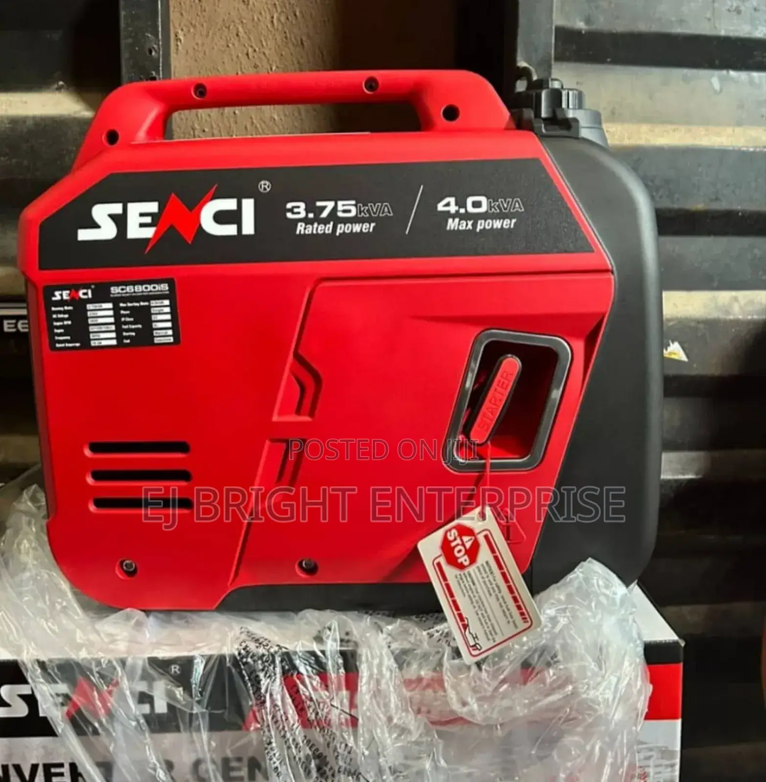 Senci 2.0kva Inverter Petrol Generator Model-sce 400