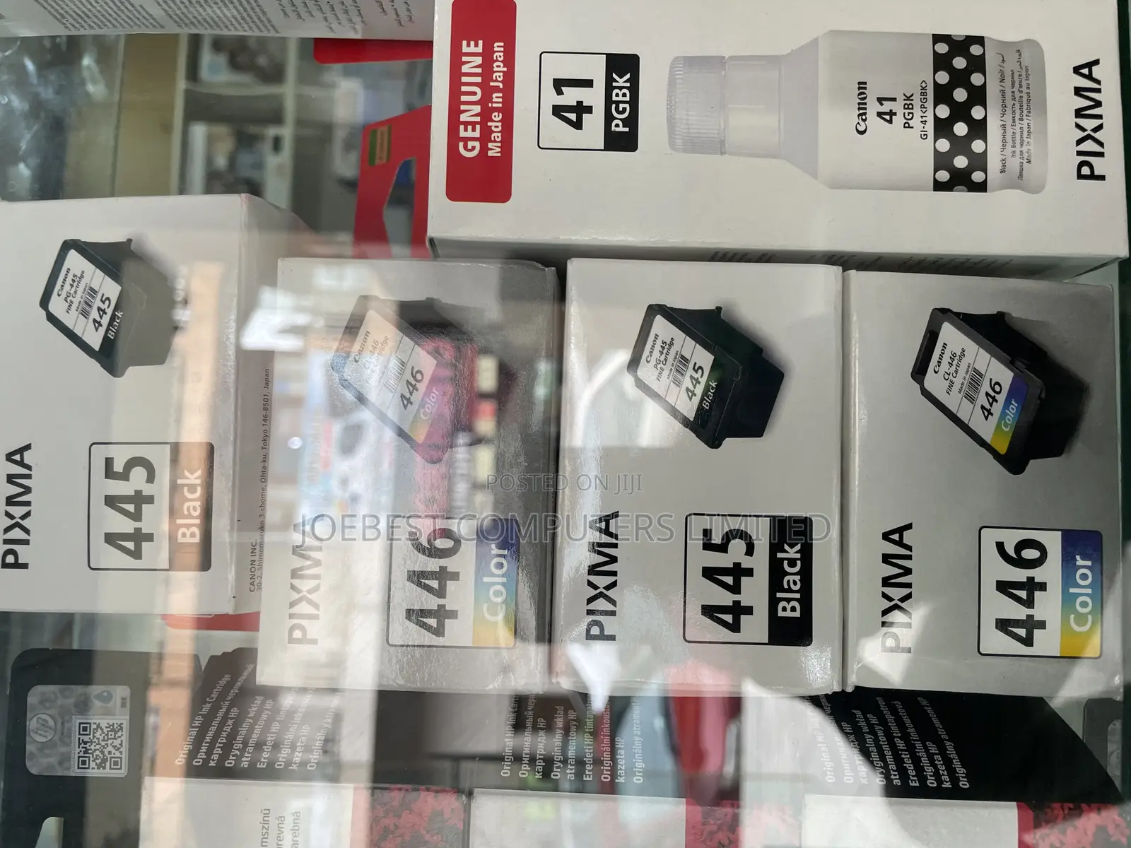 Cannon Original Inkjet 445 and 446