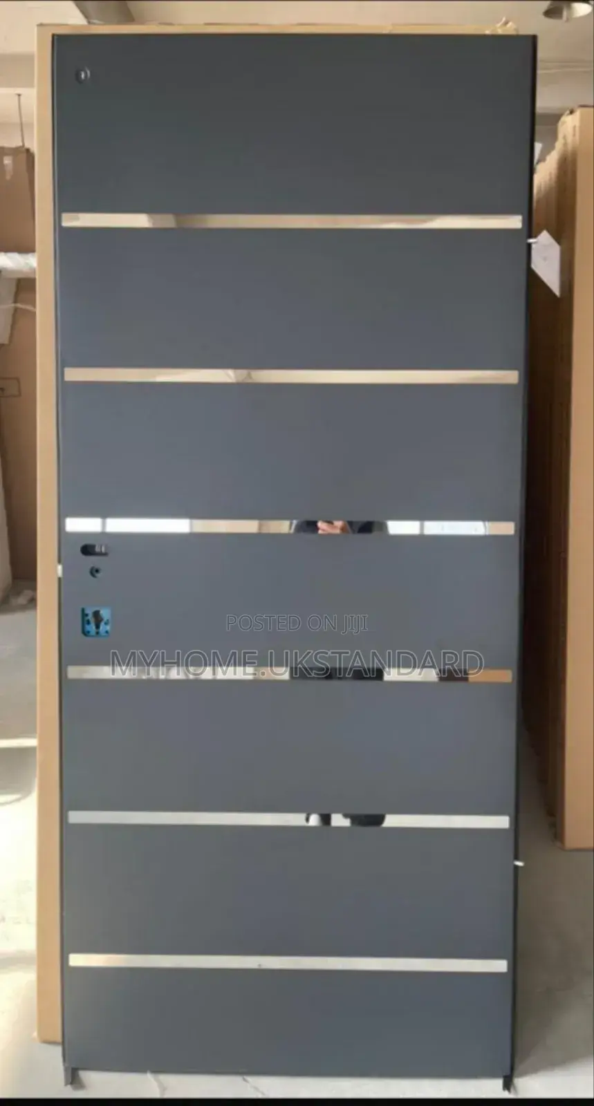 4ft Israeli Security Steel Door One Opening.