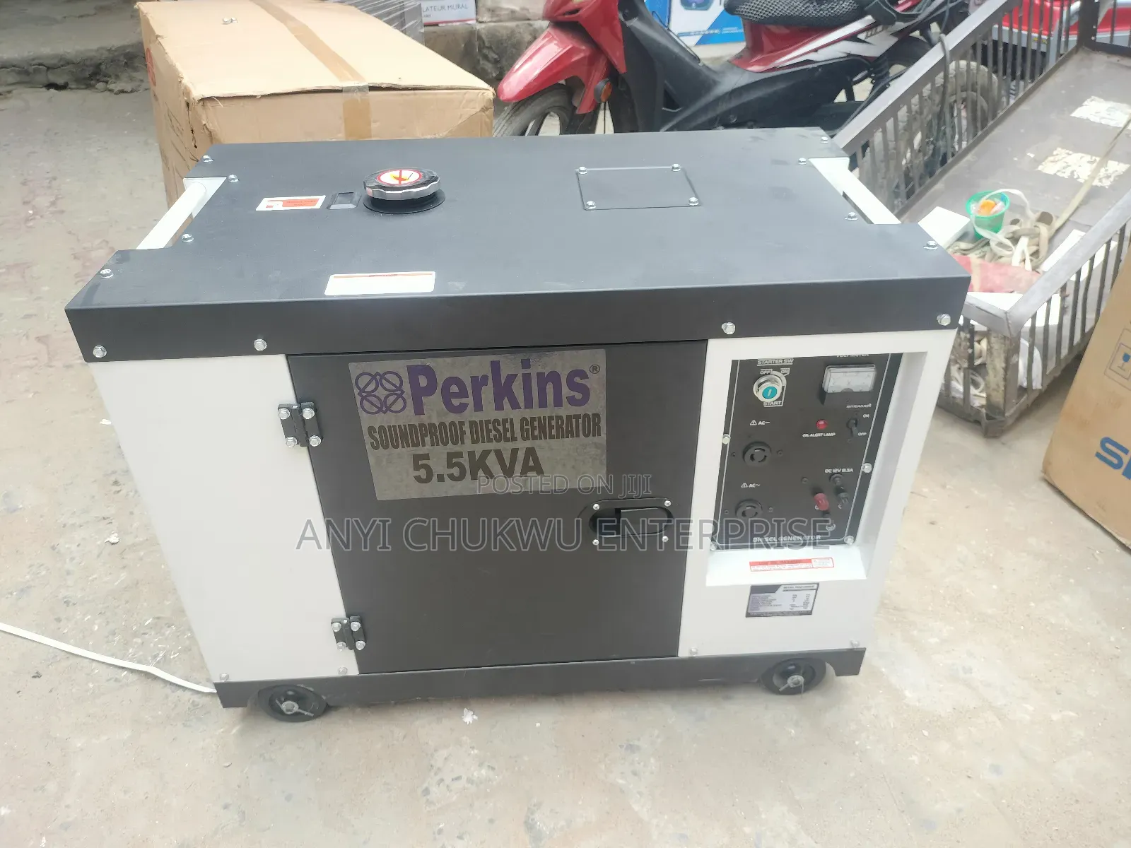 New Perkings England Soundproof 5.5kva