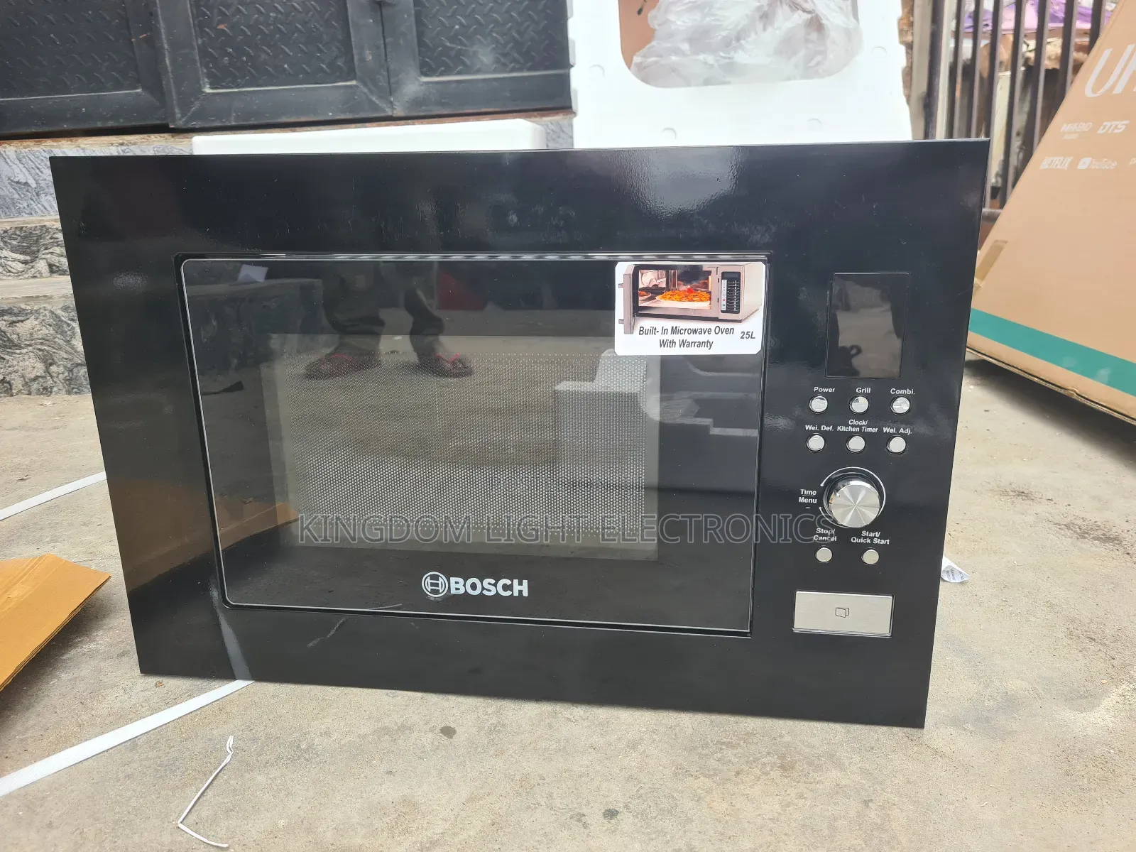Bosch Inbuilt Microwave 25liters 60x60cm 100% Copper