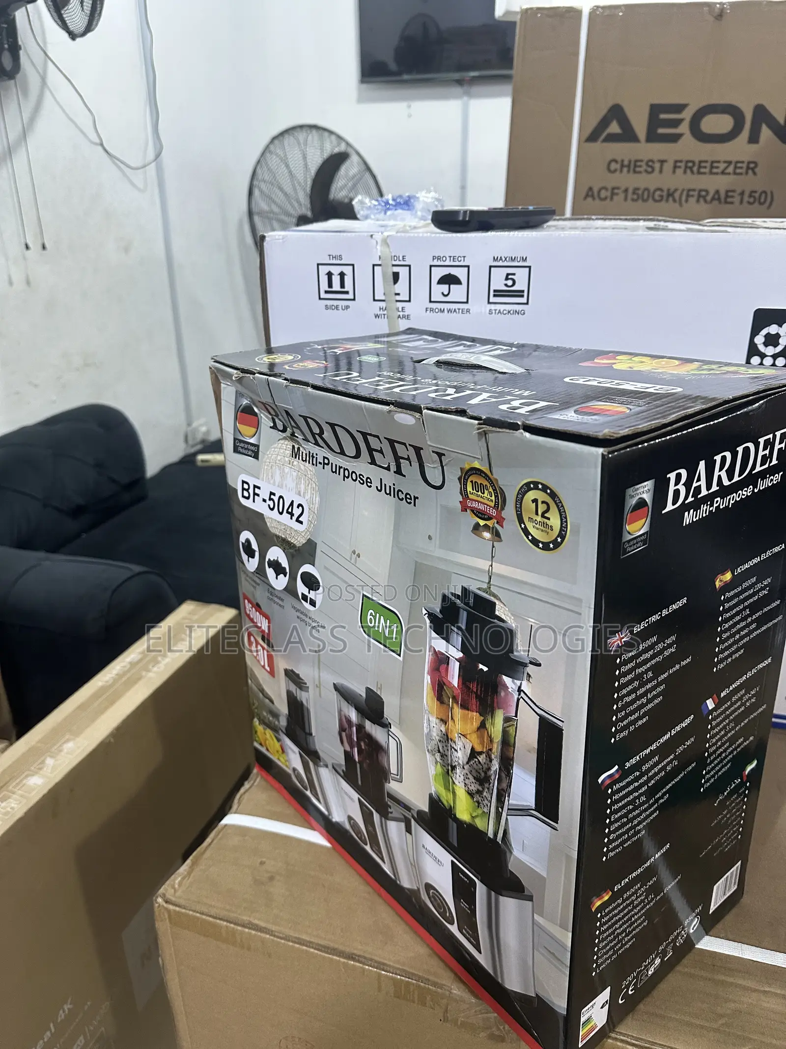 Bardefu Bf‐5042 Multi-Function 6‐In‐1 Blender
