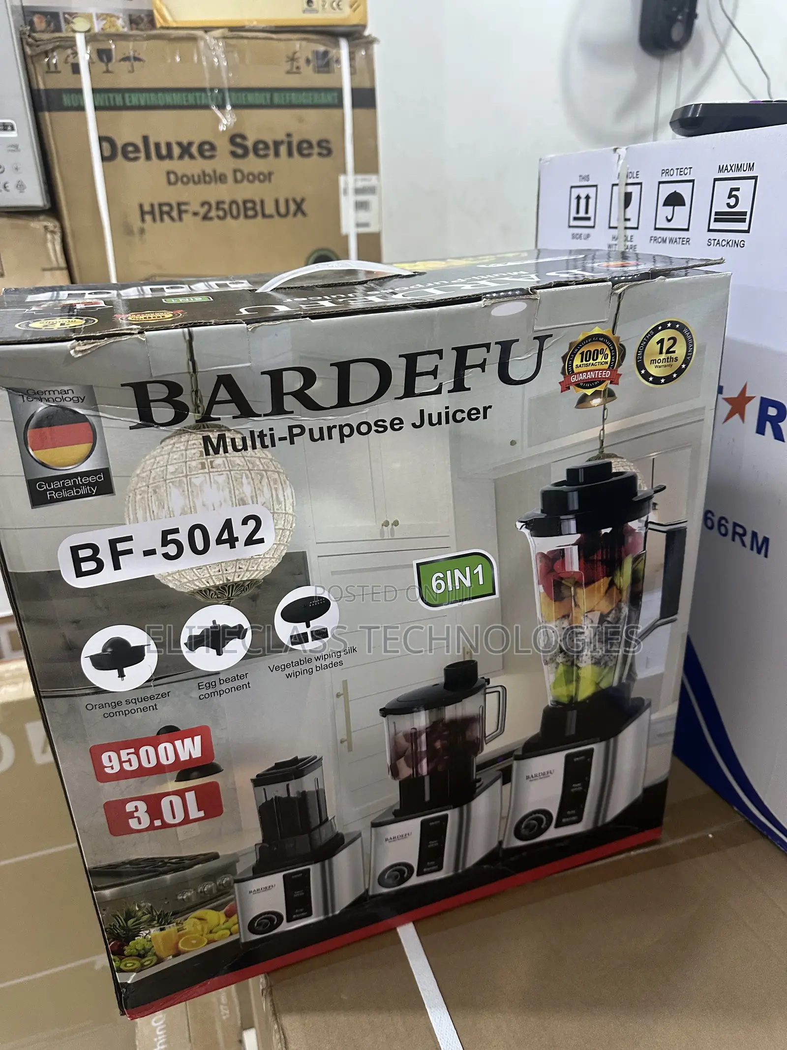 Bardefu Bf-5042 High-Powered Multi-Purpose Juicer