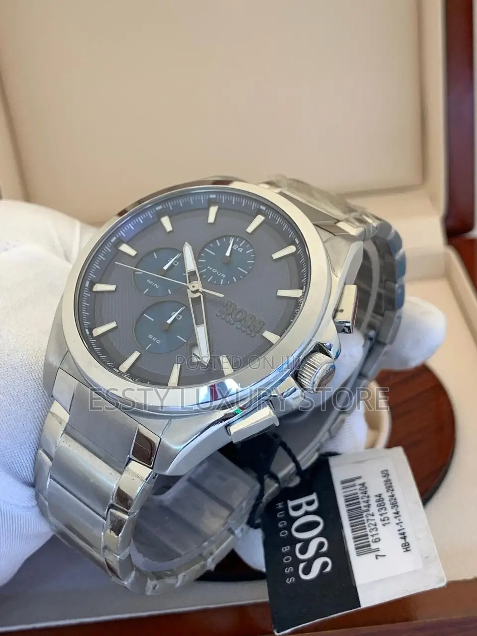 Hugo Boss Chronograph Chain Wrist Watch