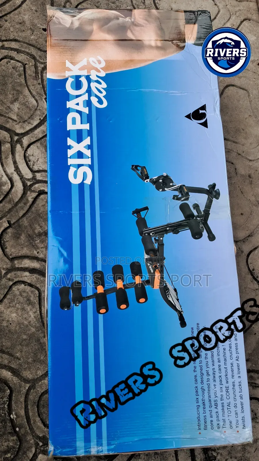 200kg Six Pack Care/Wonder Core With Pedals, Resistance Band