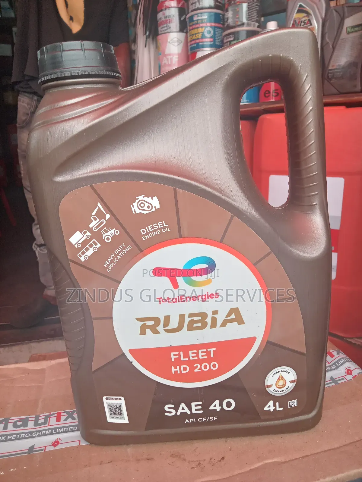 Total Rubia Oil 4ltrs