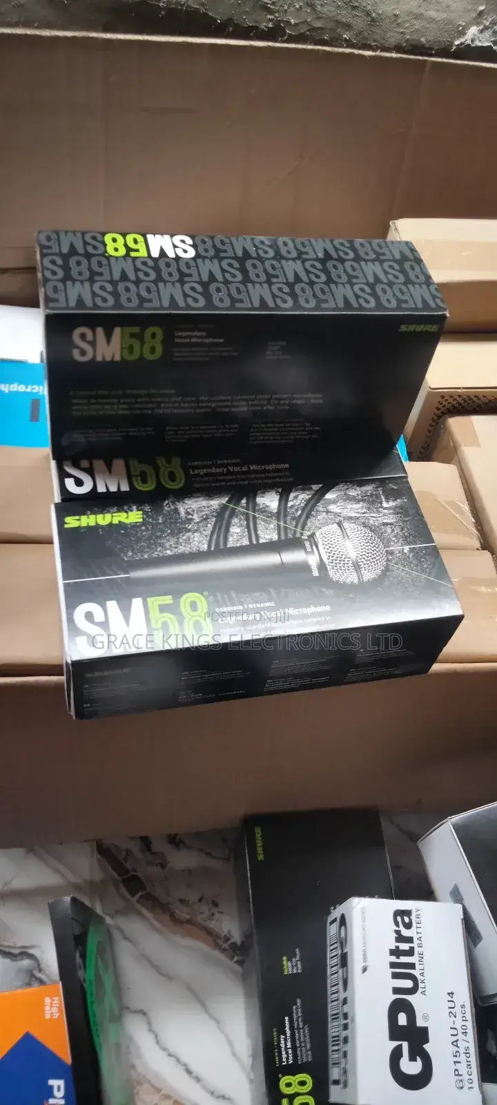 Original Shure Sm-58 Wired Mic