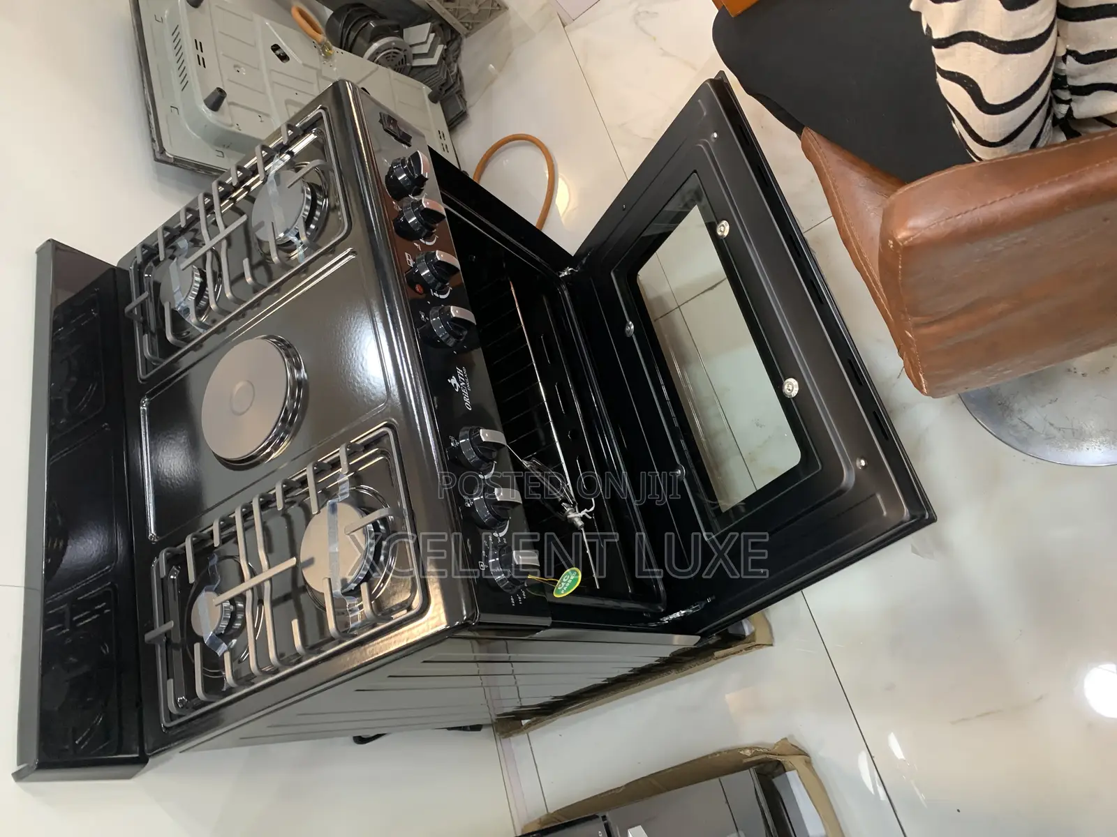 Free Standing Gas Cooker With Oven And Electric Cooker