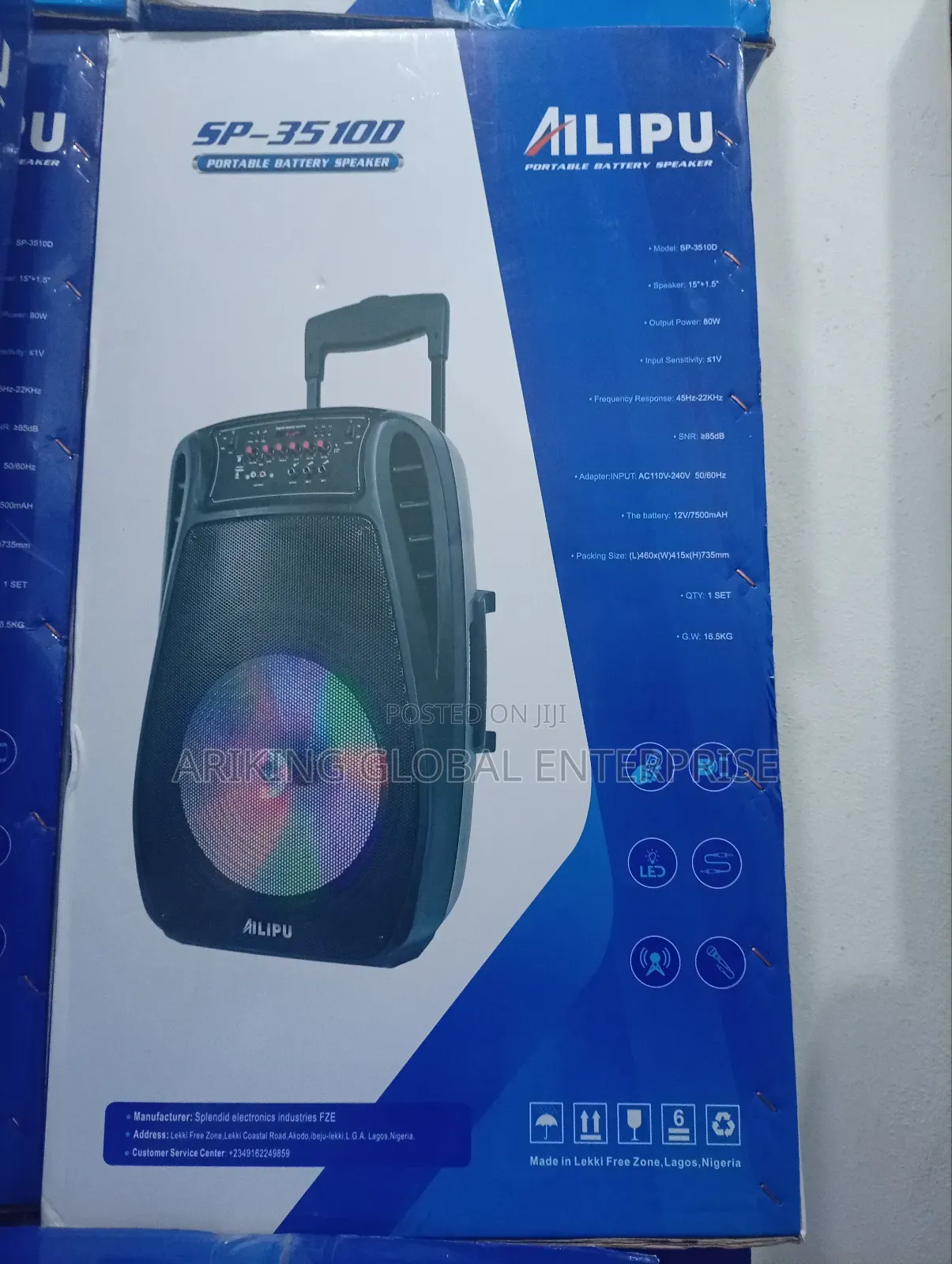Portable 15"Inches Public Address System