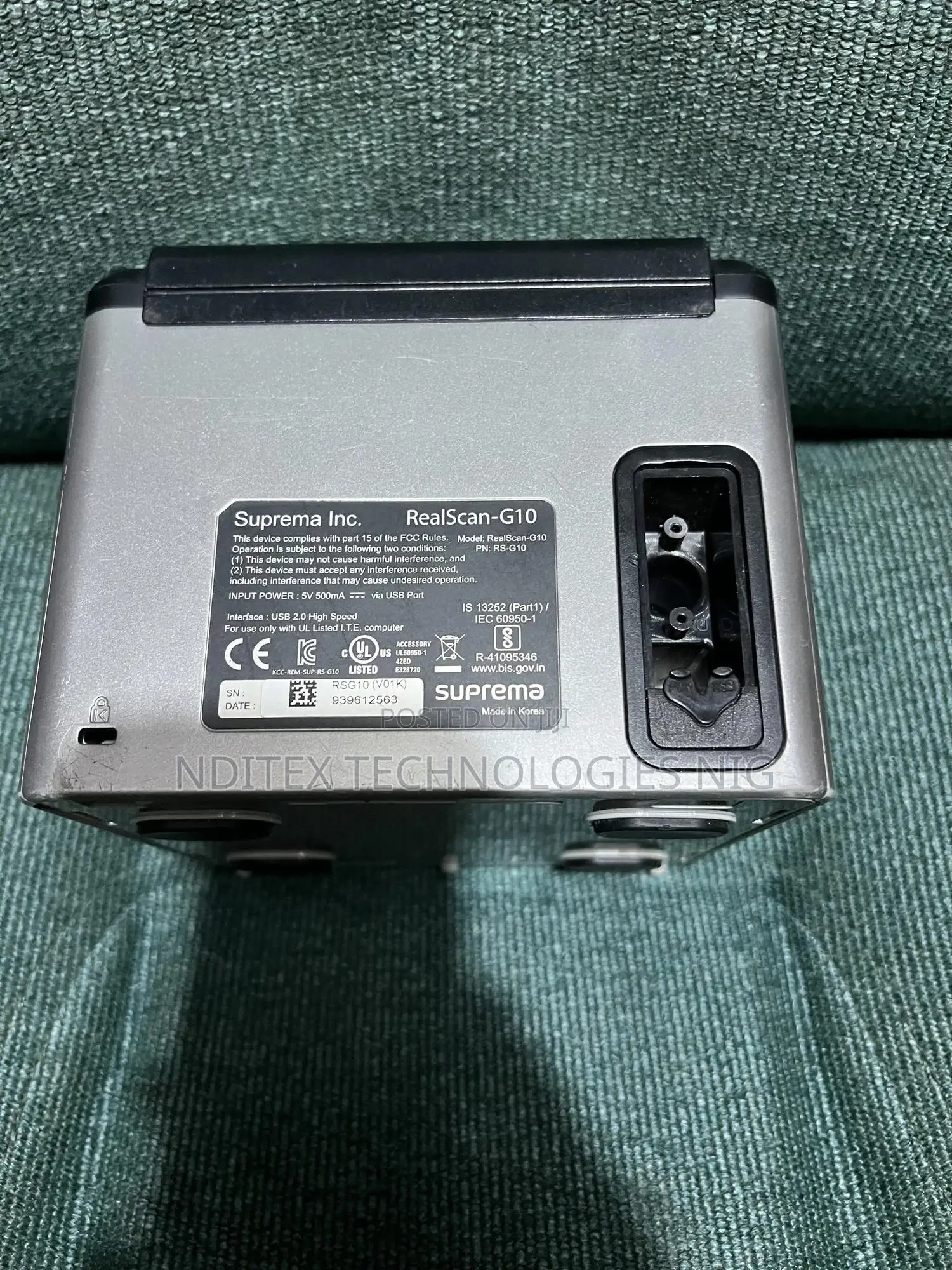 Suprema Fingerprint Scanner