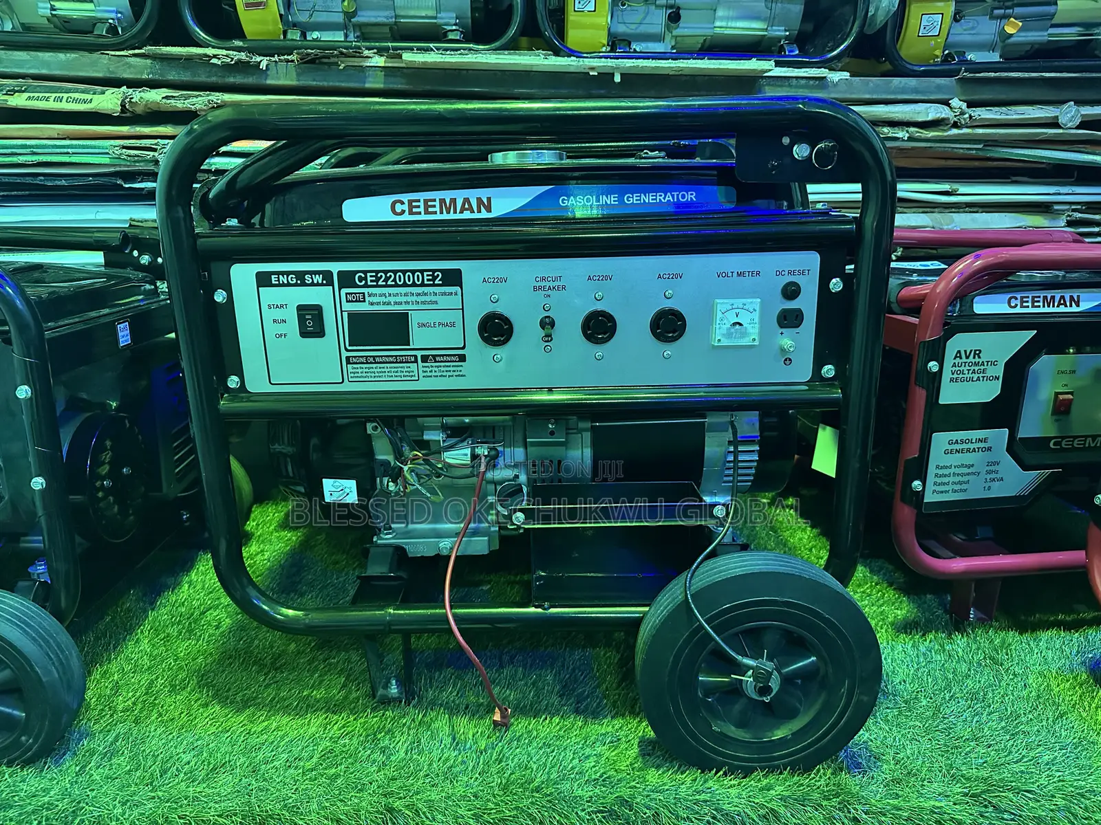 12.5kva Ceeman Generator Keystart With Warranty