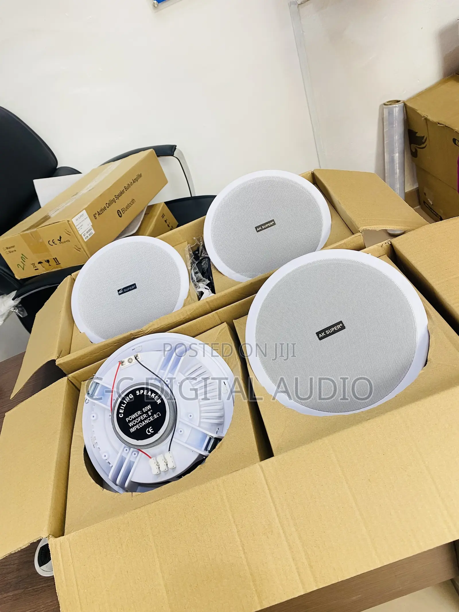 50 Watts 4 in 1 Bluetooth Ceiling Speakers